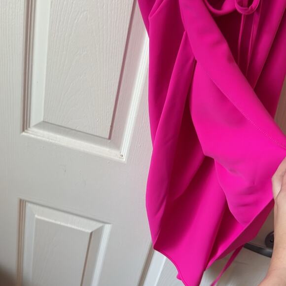 Amanda Uprichard Janet Dress Hot Pink size medium - Picture 8 of 9